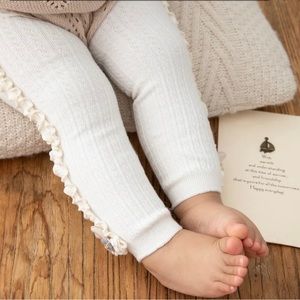 Girls Pants Cute Accessory Soft Cotton Knits